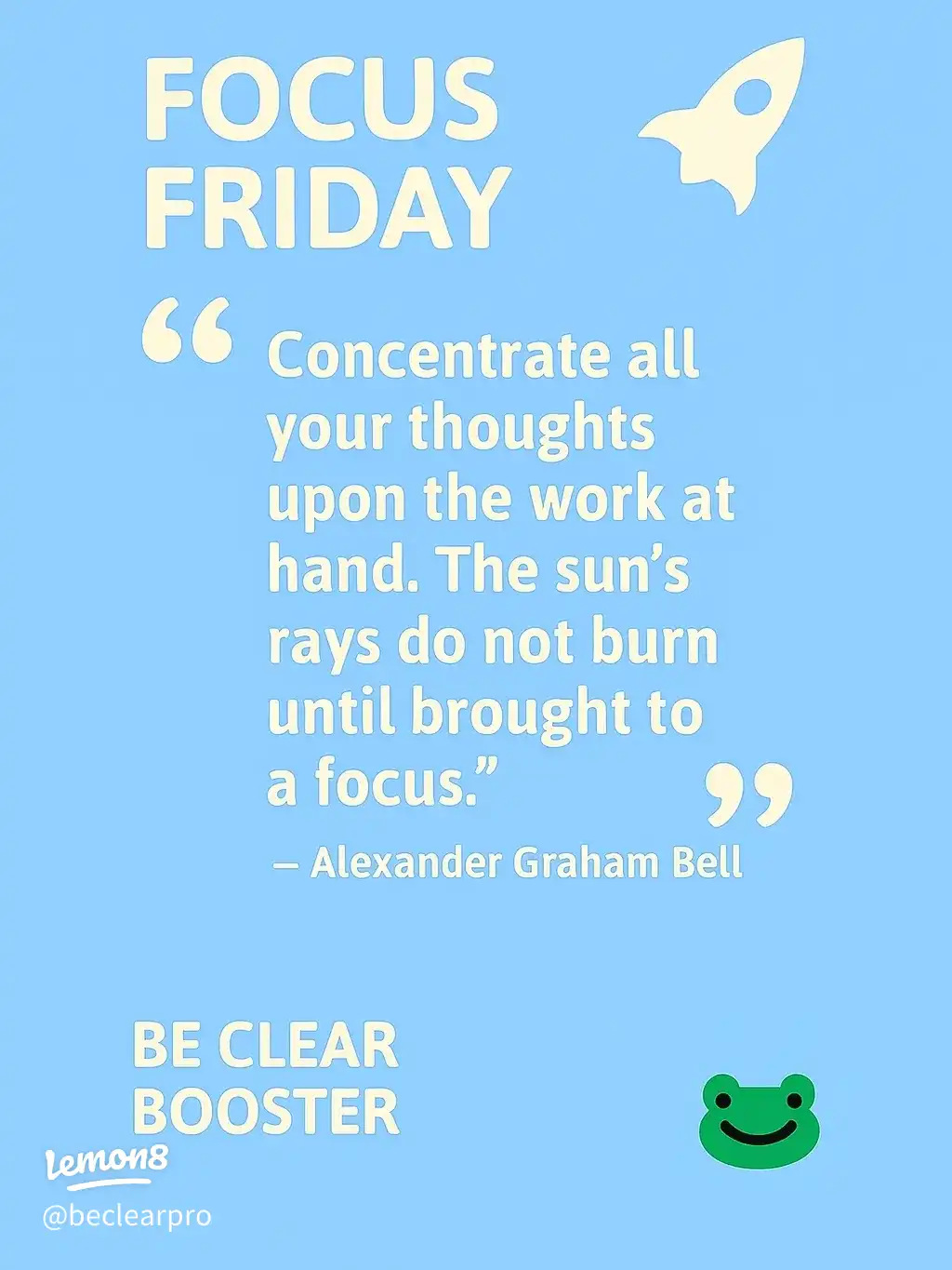 Focus Friday - Channel your attention's images(0)