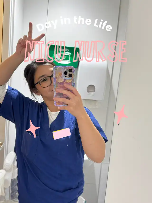 NICU Nurse day in the life ✨☕️