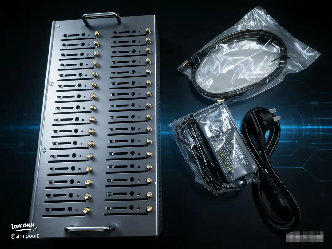 EC20 SIM Pool猫池卡池芯片设备全功能多卡软件群控管理设备接码转码设备's images(6)