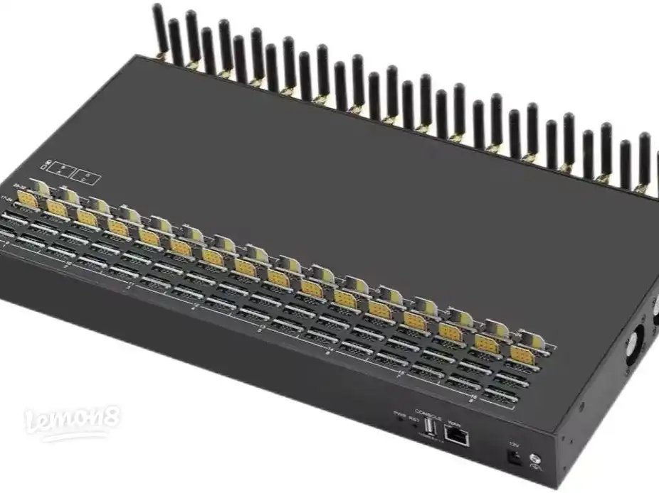 64 ports SMS modem from china Ejointech based on IP network, Goip Sim pool's images(1)
