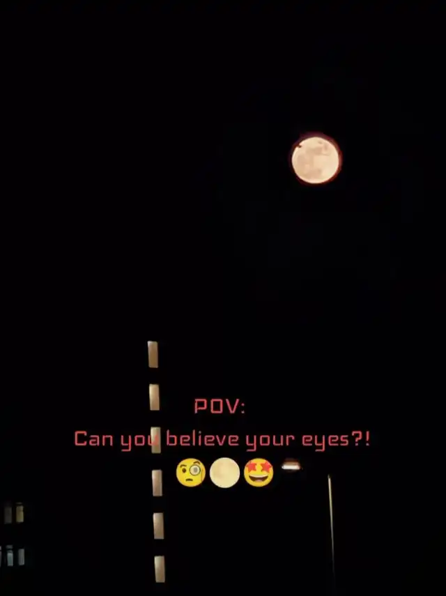 Full blood moon 🌝 Lunar eclipse aka the Worm moon