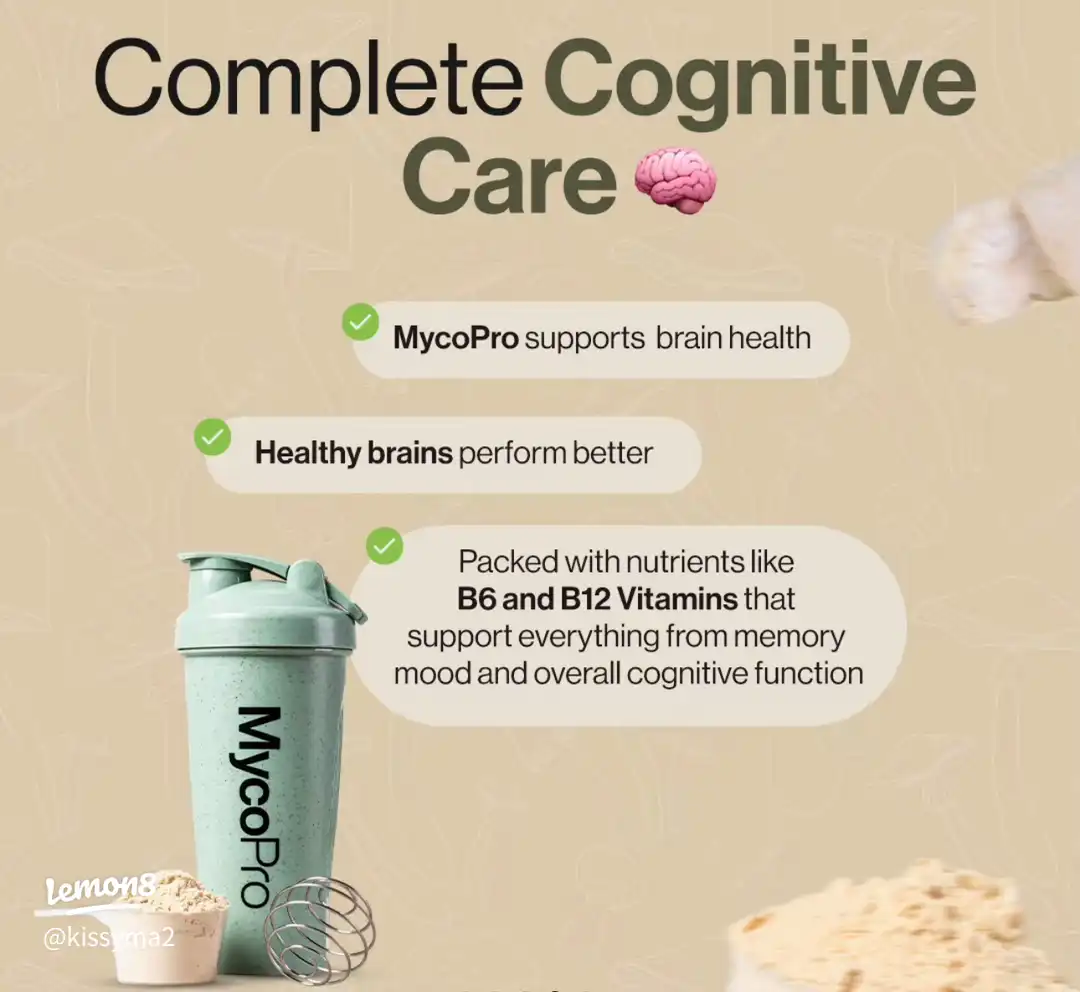 Mushroom protein powder food supplement's images(2)