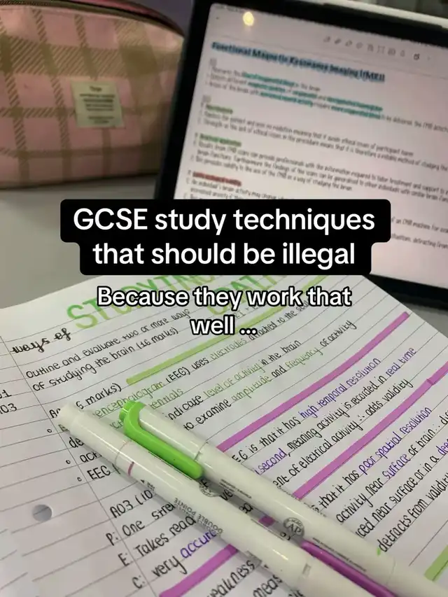 The best GCSE revision techniques