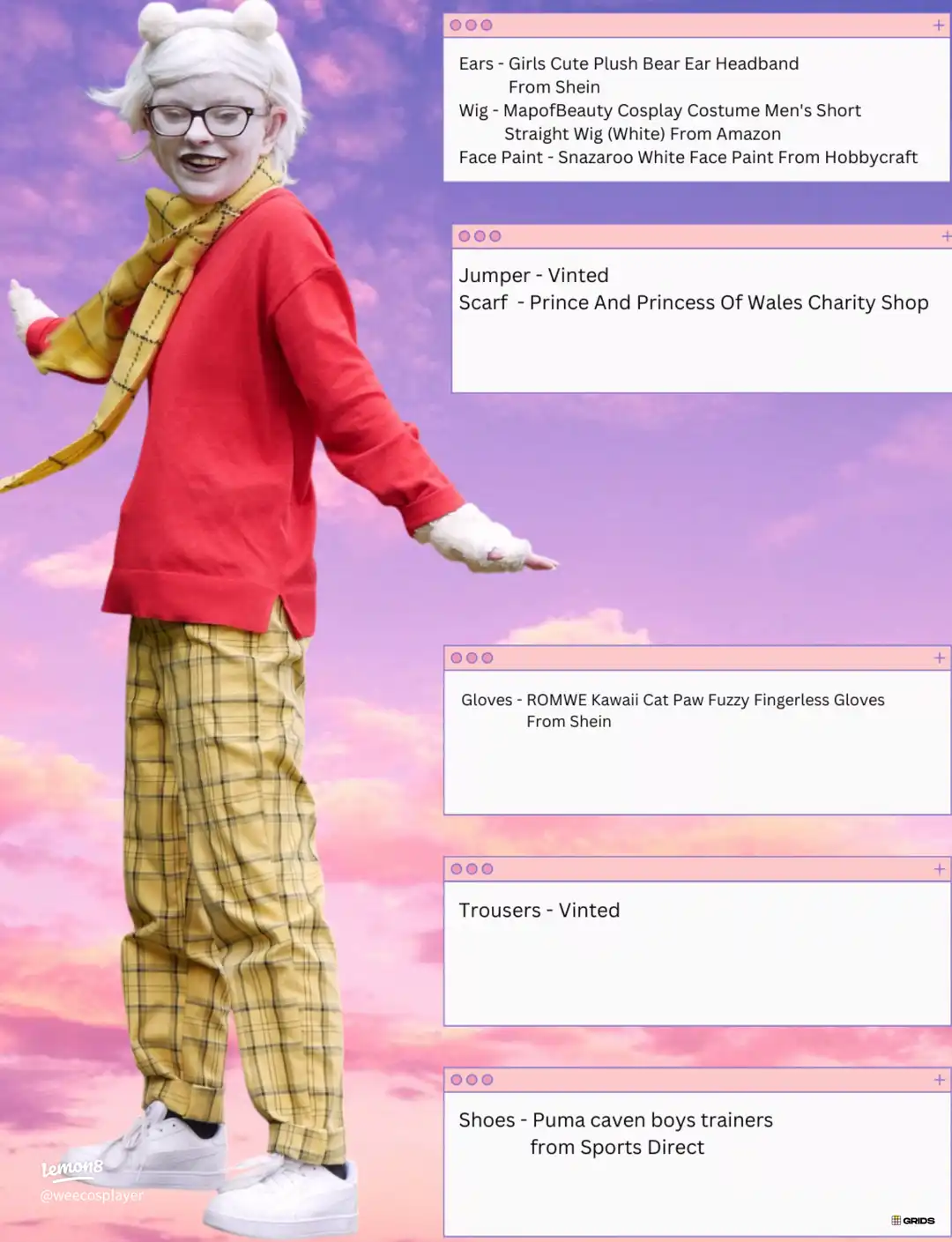 Rupert The Bear Cosplay Guide 's images(0)