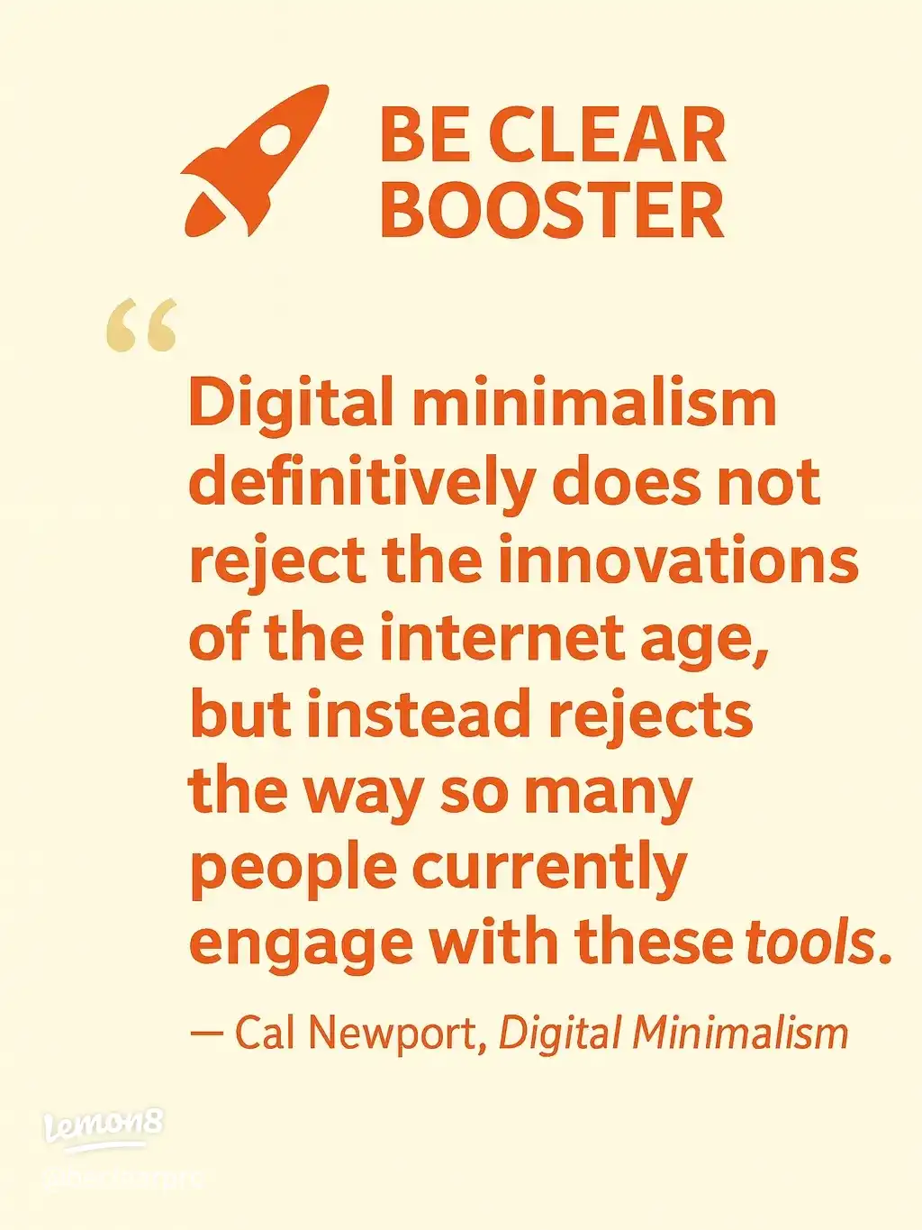 Digital Minimalism - Be intentional's images(0)