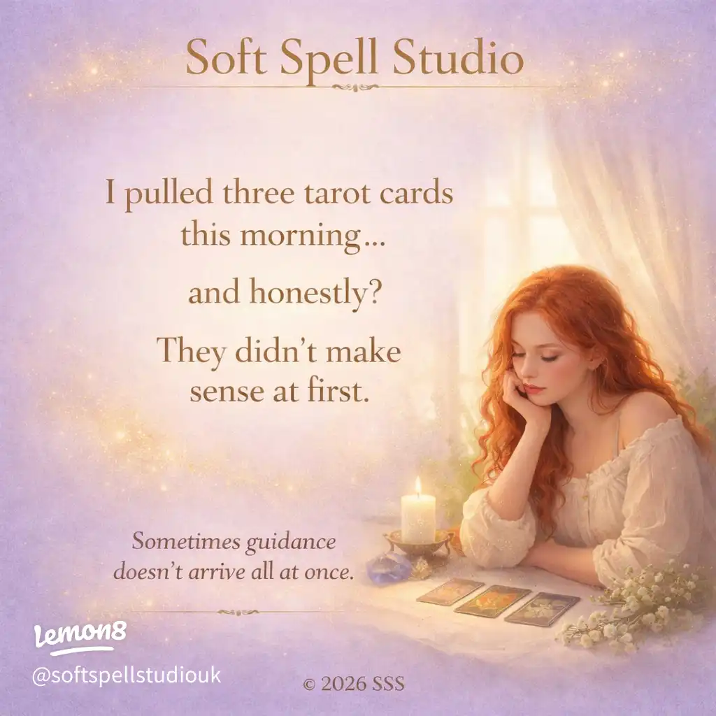 I thought my tarot reading made no sense⦠until I slowed down š¤'s images(0)
