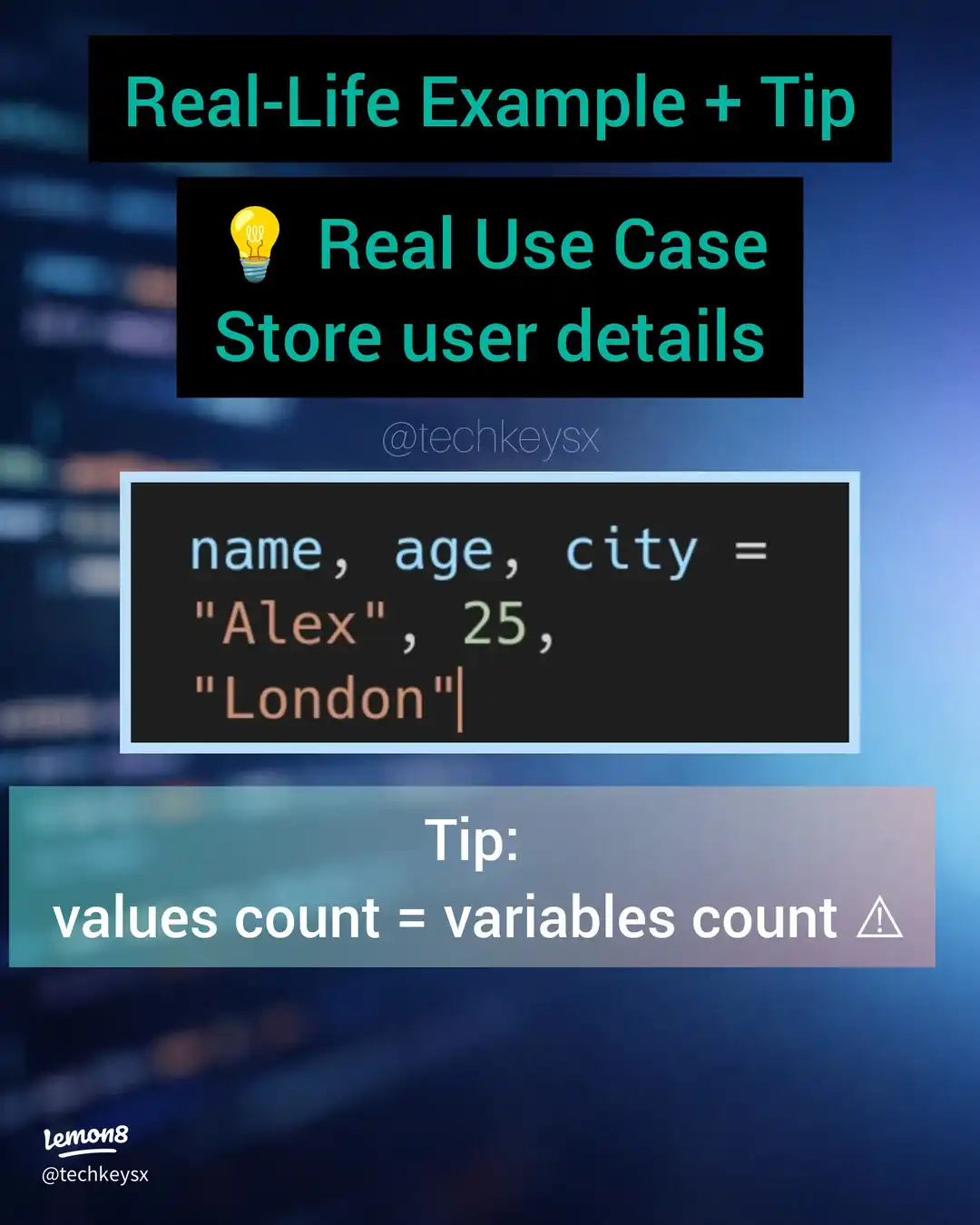 🔥 Assign Multiple Values in Python (Easy!)'s images(4)
