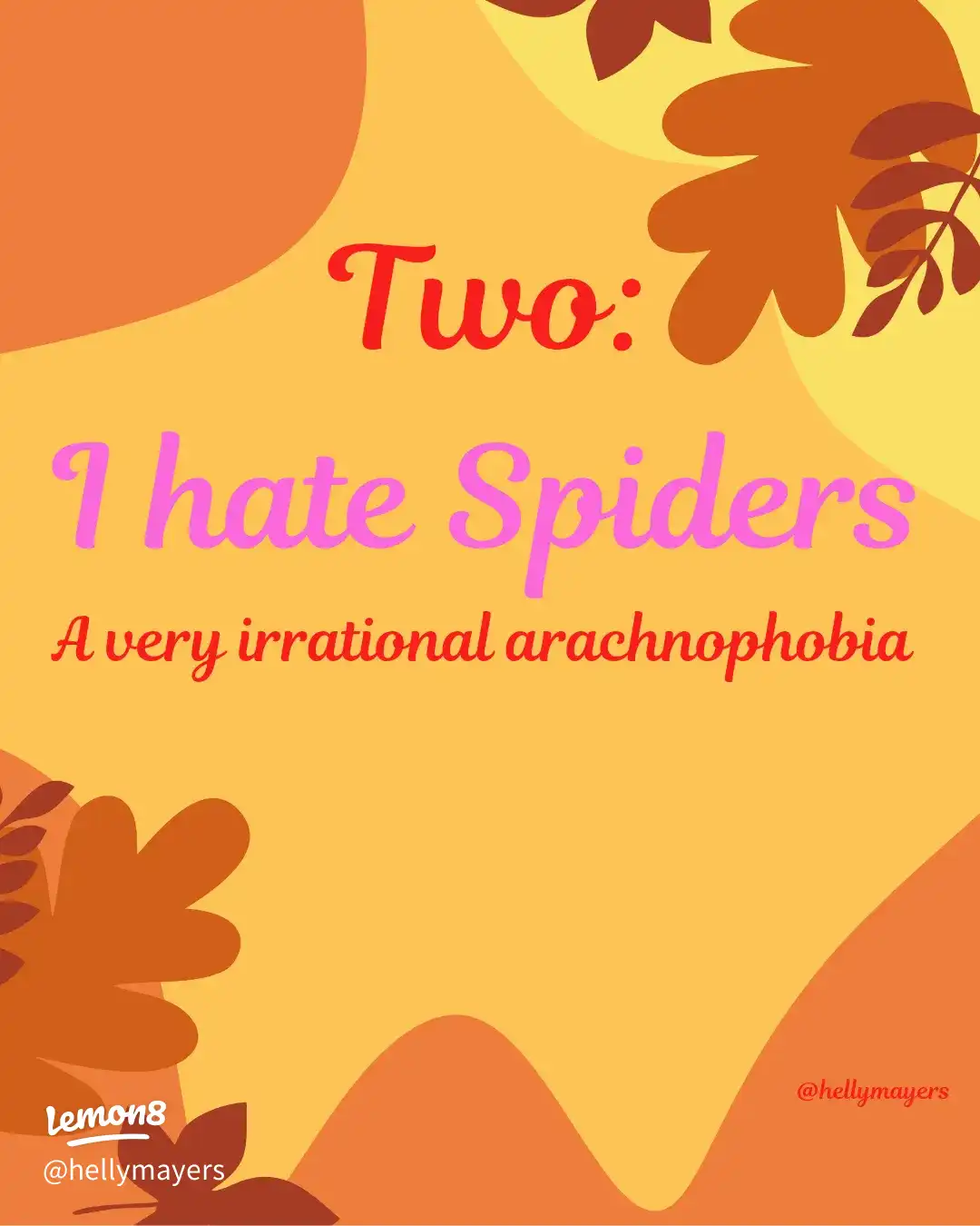 Five non-bookish facts about me's images(2)