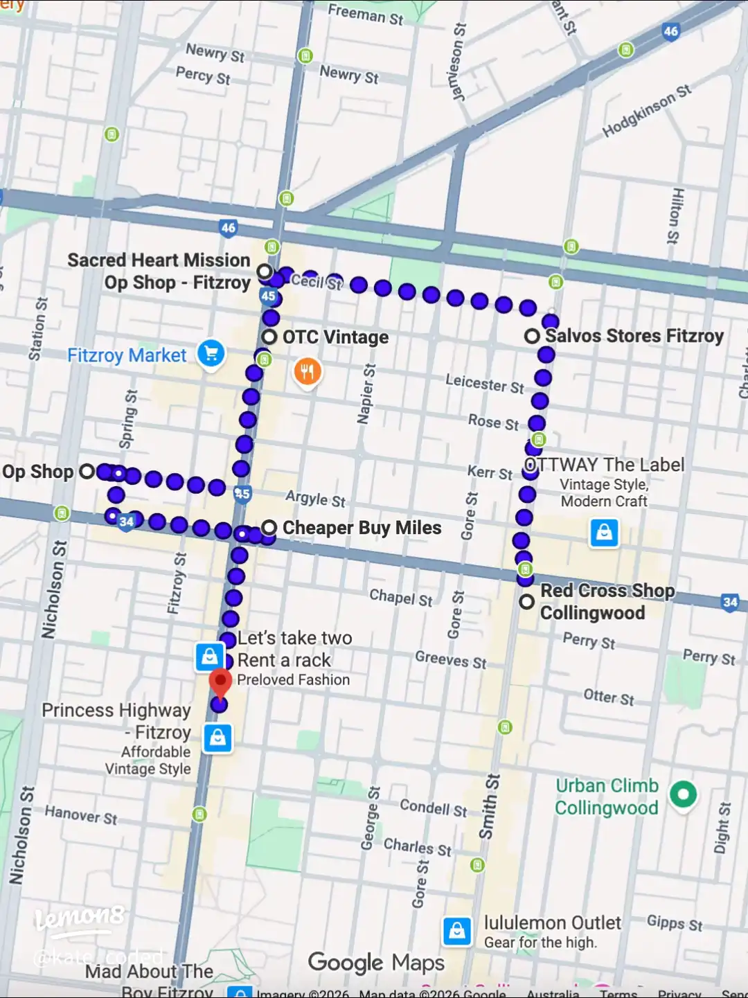 Treasure trail: Collingwood & Fitzroy 's images(9)