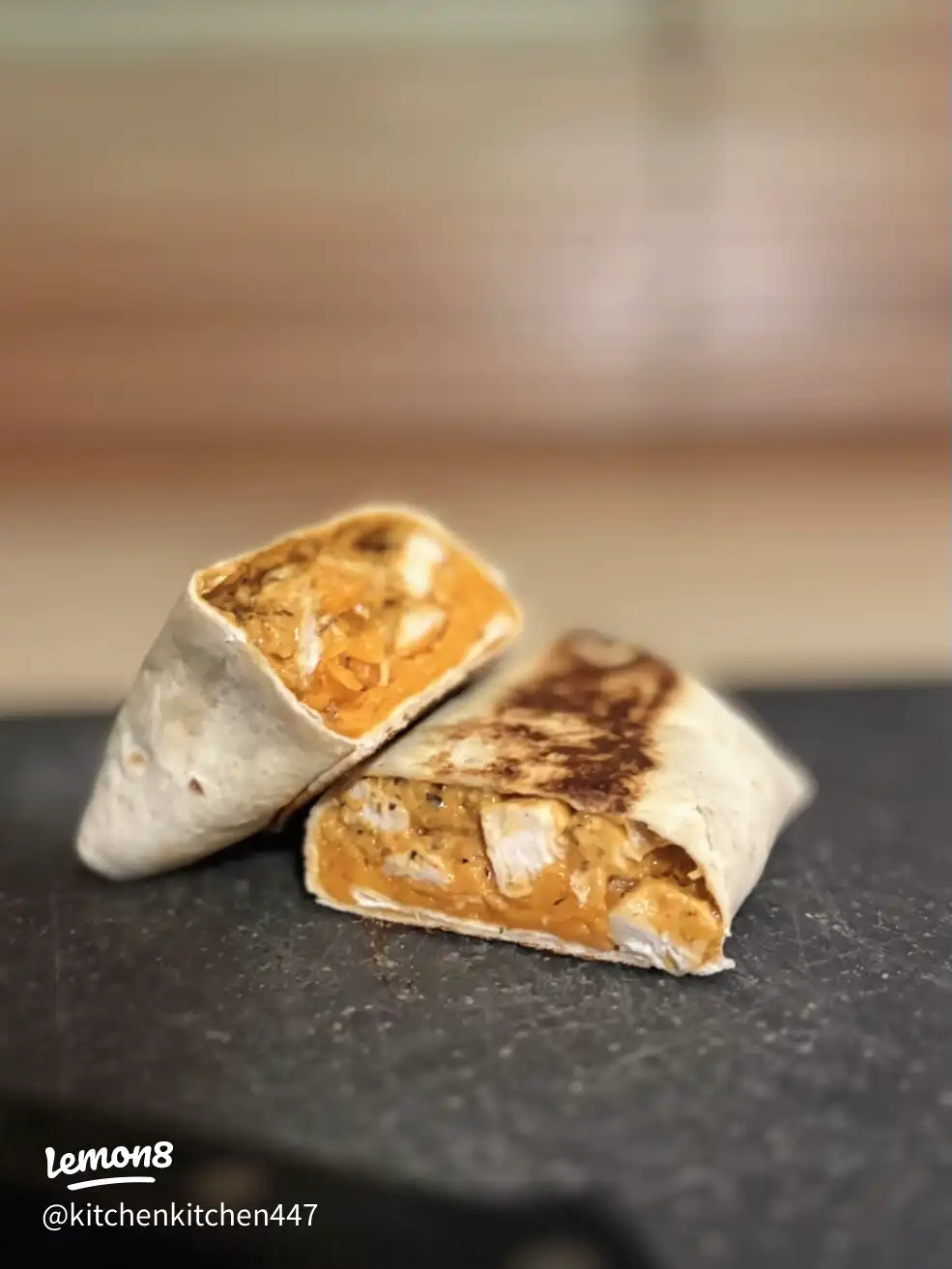 Creamy Garlic butter chicken wrap 🌯 's images(0)