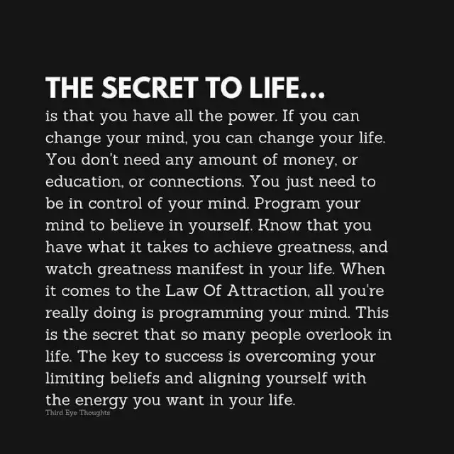 Your mind is the architect of your reality 🧠