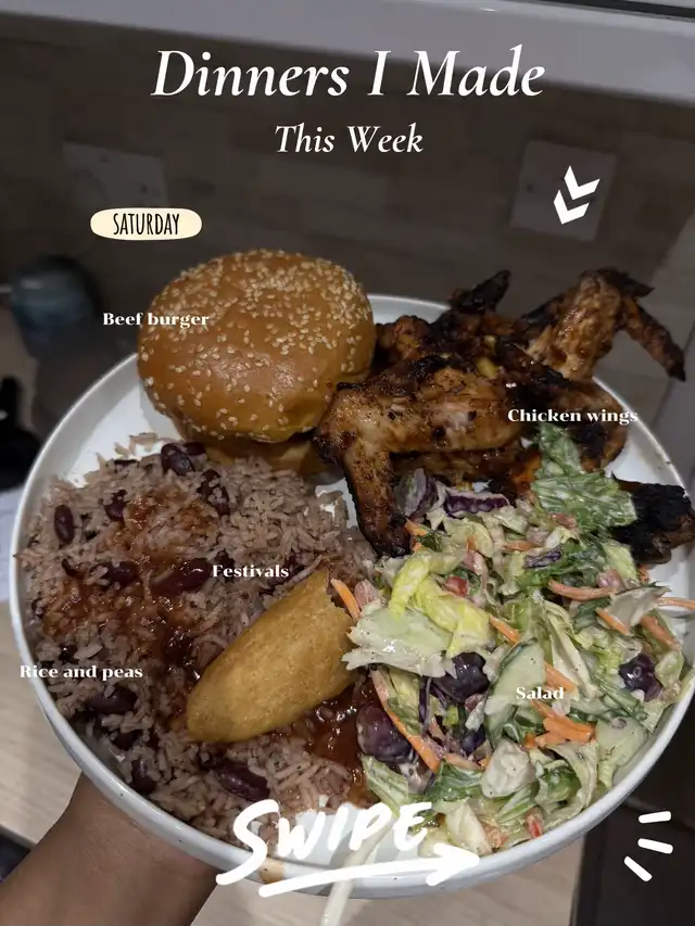 Dinners I made this week ✨