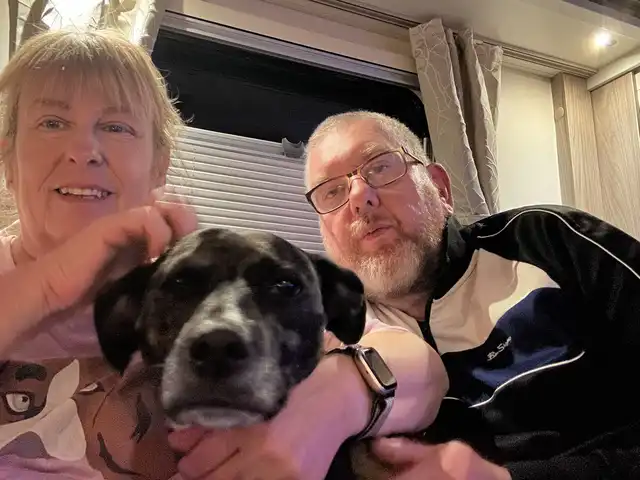 Cosy nights in the caravan