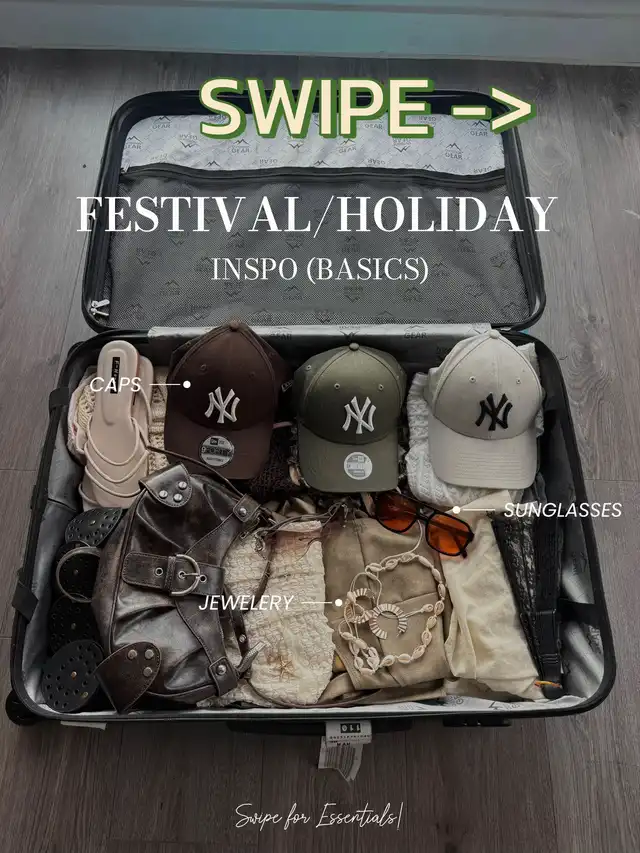 FESTIVAL/HOLIDAY.OUTFIT INSPO ⭐️