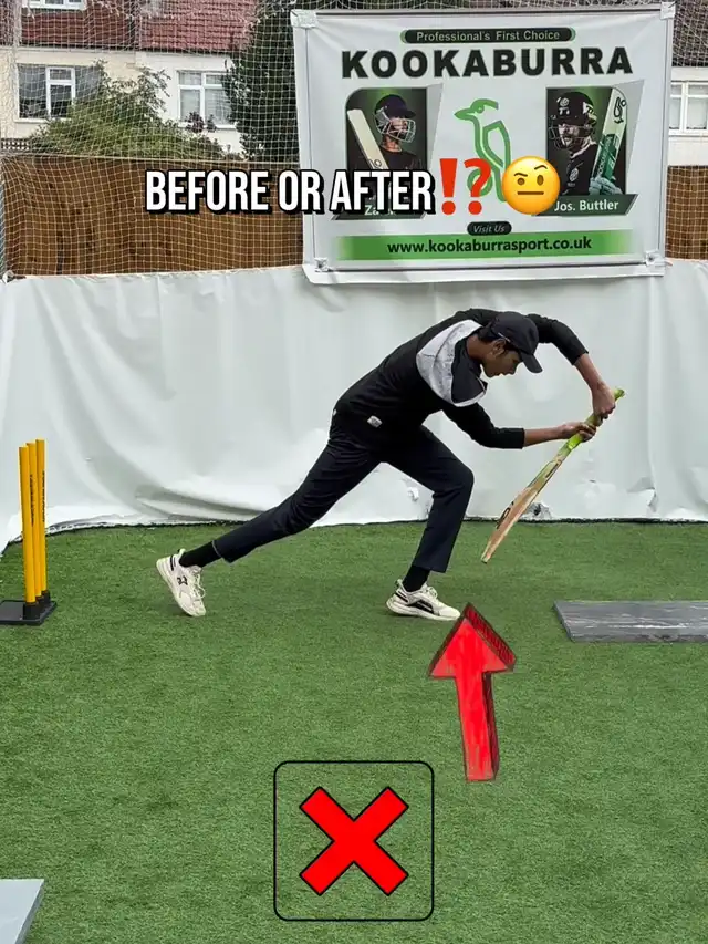 Keep the ball under your eye & close to the body |