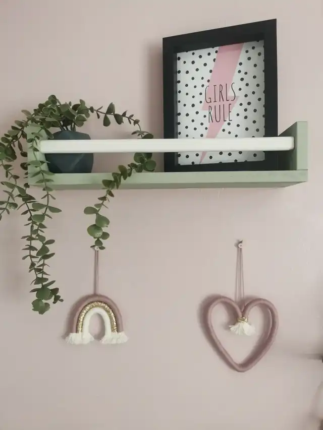 macrame rainbow wall hanging decoration