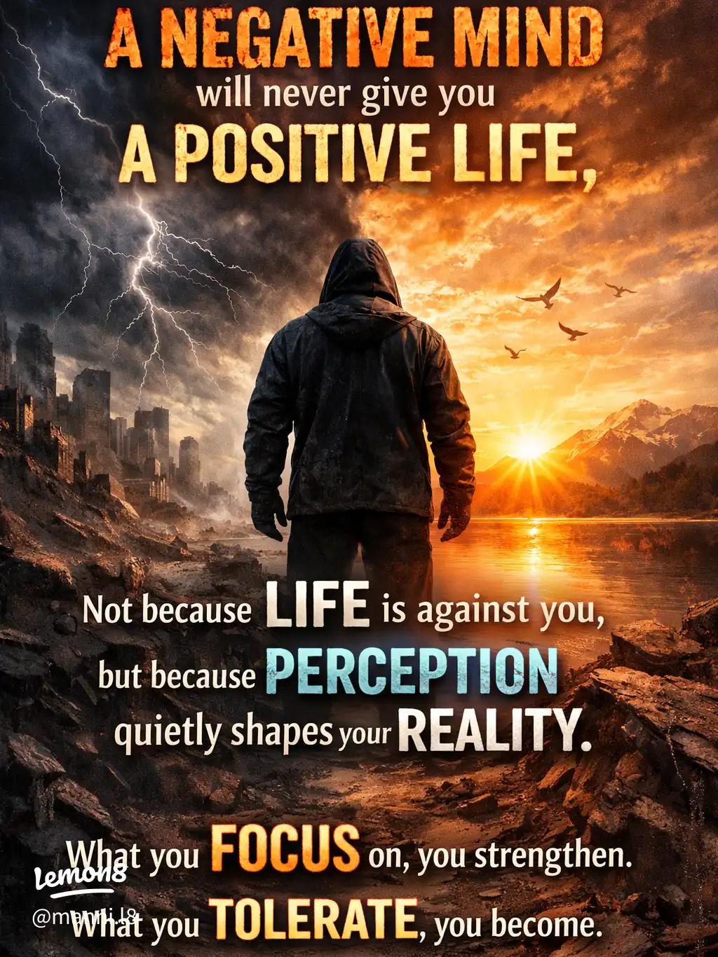 Your mind decides the life you will become today!!'s images(0)