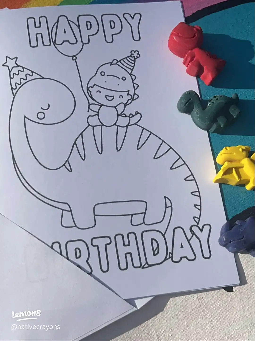 Would You Colour Your Own Birthday Card?'s images(0)