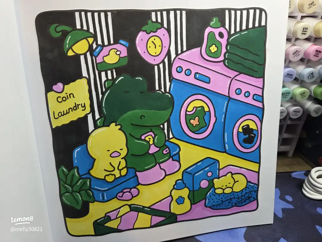 cozy days colouring book's images(0)