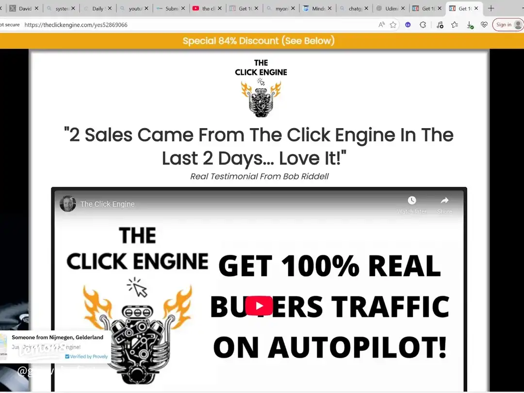 🚀 The Click Engine Review — Real Buyer Traffic 's images(0)