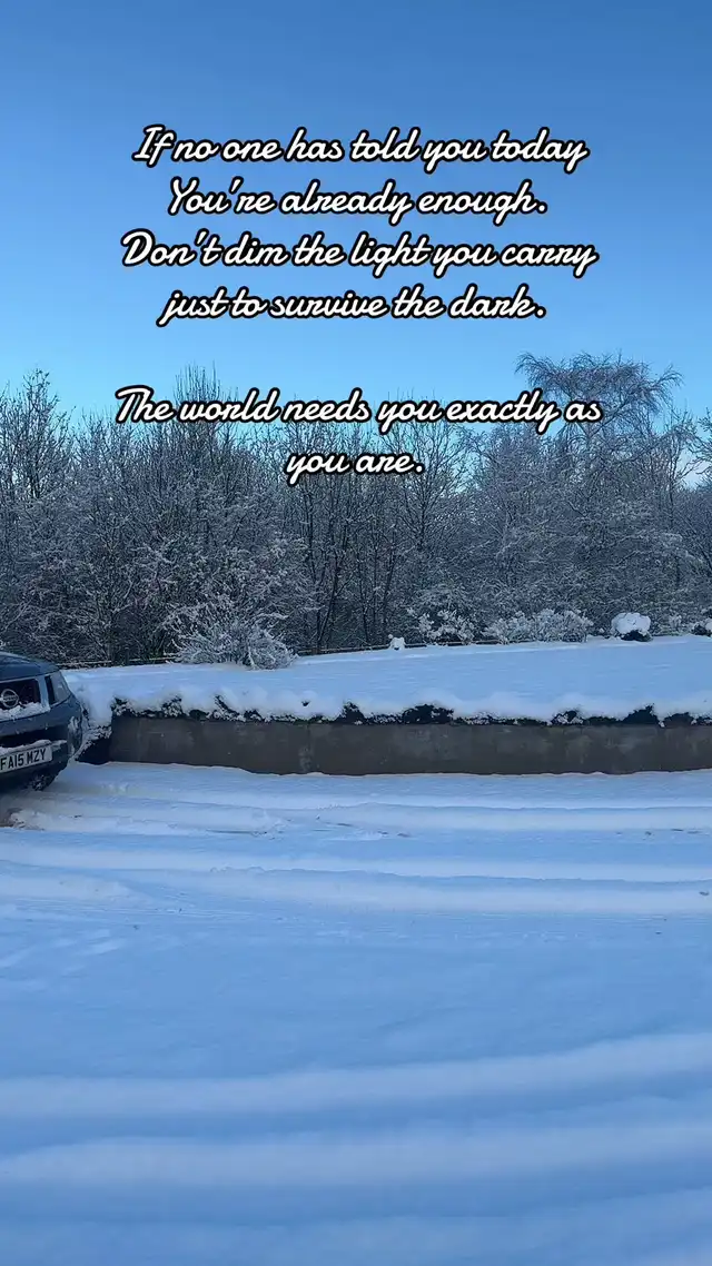 You’re already enough!