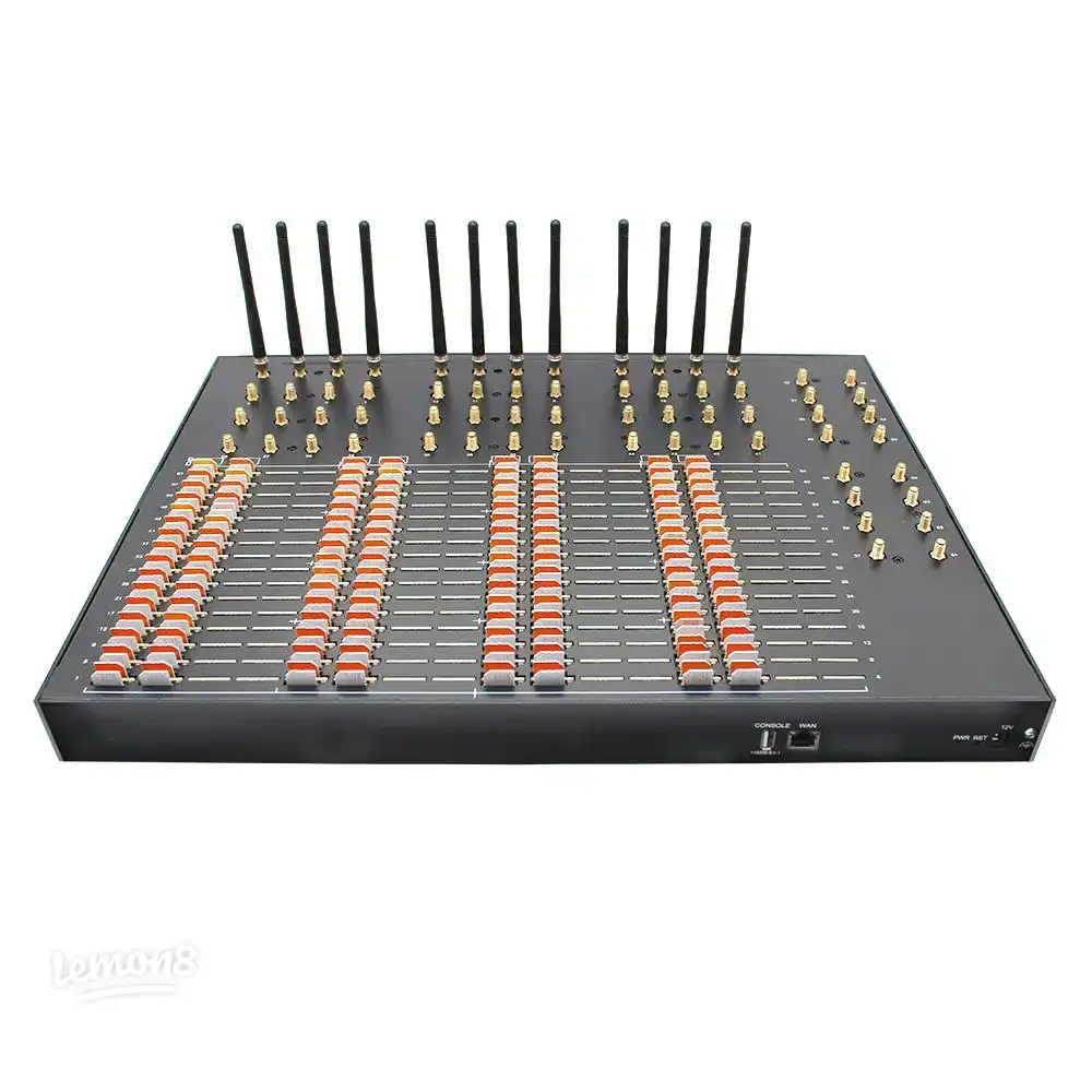 64 ports SMS modem from china Ejointech based on IP network, Goip Sim pool's images(0)